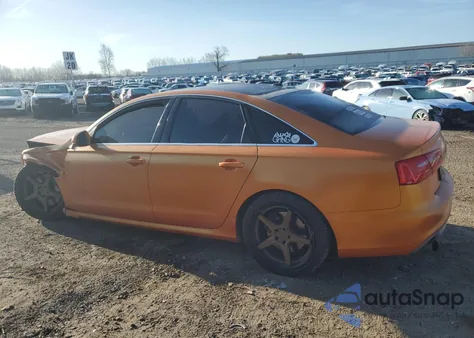 2015 Audi A6 Prestige z USA, uszkodzony, nr VIN WAUHGAFC4FN032674